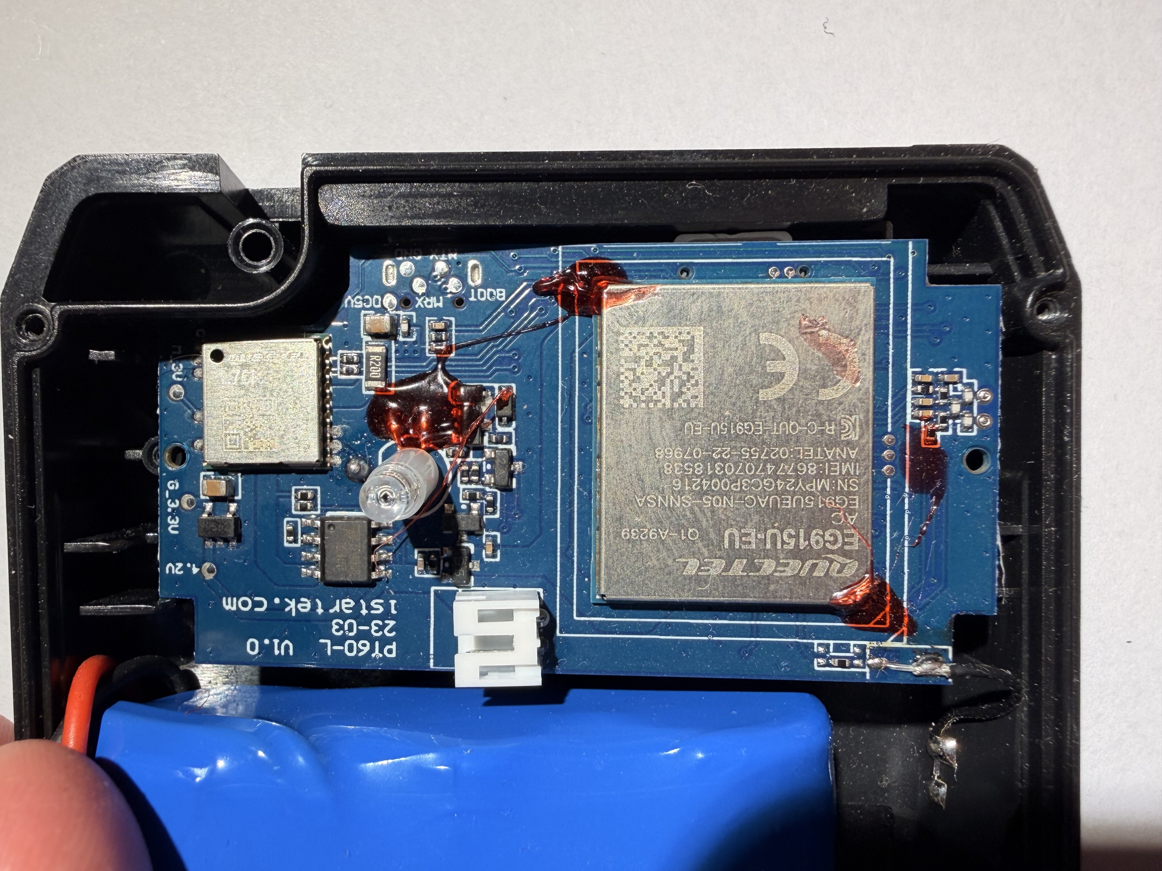 Zoom marking modem Quectel EG915UEUAC-NXS-SNNSA (variante EU bands)