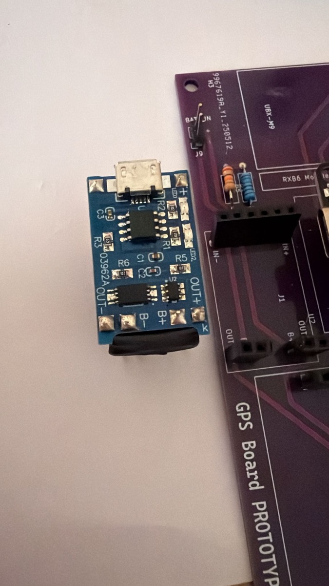 TP4056 charger Li-Po single-cell (USB-C input)