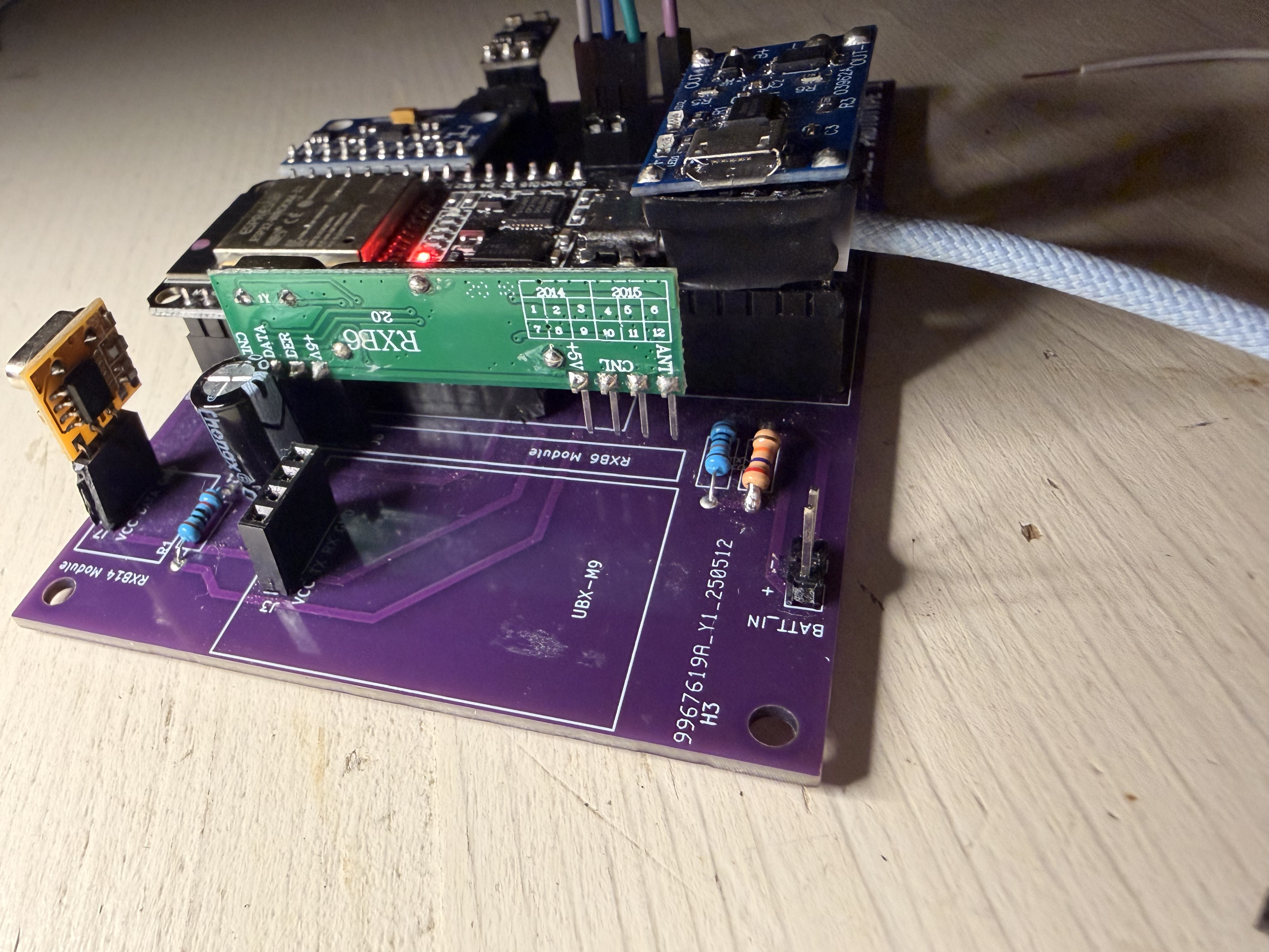 RXB6 modulo 433MHz integrato e funzionante per remote detection telecomandi auto/garage (sniff EV1527/PT2272 fixed-code)